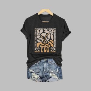 Women’s FDT Foxtrot Delta Tango Print T-Shirt