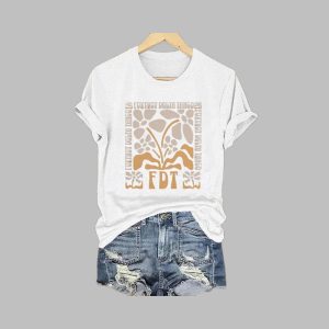 Womens FDT Foxtrot Delta Tango Print T Shirt 3