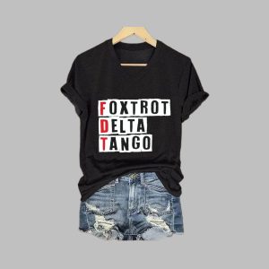 Women’s FDT Print Casual T-Shirt Women’s FDT Print Casual T-Shirt