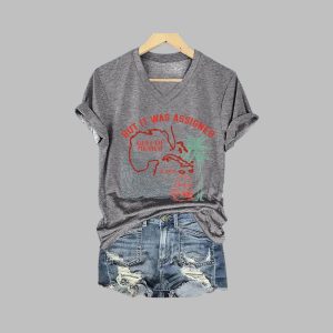 Womens Gulf Of Mexico But It Was Assigned Printed T Shirt 3