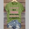 Women’s I Will Put You In A Trunk Print Casual T-Shirt
