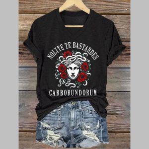 Women’s Nolite Te Bastardes Carborundorum Printed T-Shirt