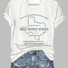 Women’s Texas Kerr County Strong V-neck T-shirt