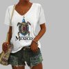 Women’s The Gulf Of Mexico Print Casual T-Shirt