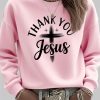 Women’s Vintage Faith Thank You Jesus Sweatshirt