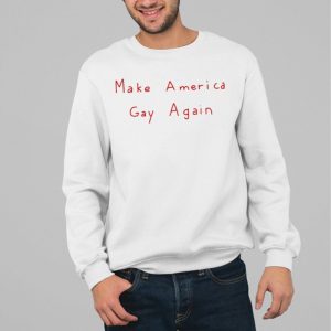 Xenacon Wearing Make America Gay Again Shirt