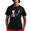 Zach Rector wearing Trump Xrp Shirt