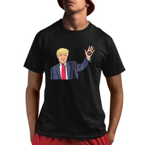 Zach Rector wearing Trump Xrp Shirt Zach Rector wearing Trump Xrp Shirt