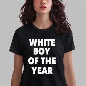 Zander Small White Βοy Of The Year Shirt