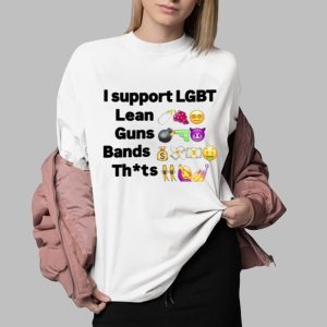 I Support Lgbt Lean Guns Bands Shirt