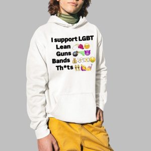 I Support Lgbt Lean Guns Bands Shirt 4
