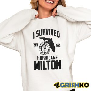 I Survived Hurricane Milton Oct 2024 Shirt 3