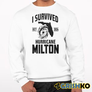 I Survived Hurricane Milton Oct 2024 Shirt 4