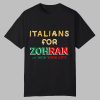 Italians For Zohran For New York City Shirt
