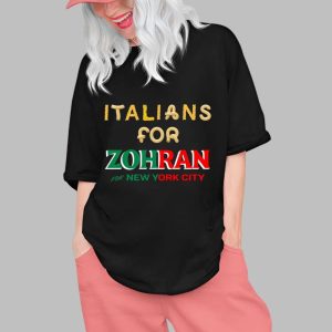 Italians For Zohran For New York City Shirt