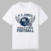 Jack O’Neal Tribute Wear P.S. Jones Middle School Football Shirt
