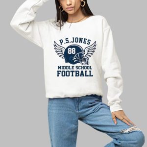 Jack ONeal Tribute Wear PS Jones Middle School Football Shirt 3