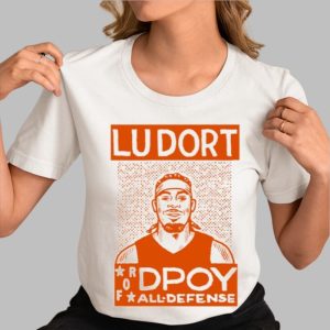 Jalen Williams Wearing Lu Dort For Dpoy All Defense Shirt