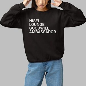 Jason Kelce Nisei Lounge Goodwill Ambassador Shirt 2 Jason Kelce Nisei Lounge Goodwill Ambassador Shirt 3