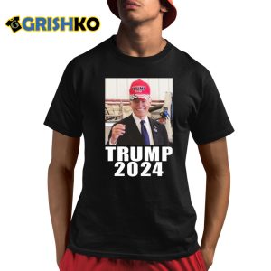 Joe Biden Wearing Trump Hat Shirt 2 Joe Biden Wearing Trump Hat Shirt 3