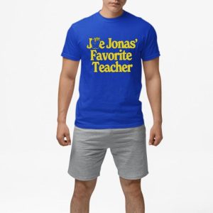 Joe Jonas Favorite Teacher Shirt