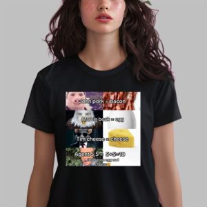 John Pork Bacon Marvin Beak Egg Tim Cheese Shirt