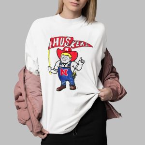 Jordyn Frahm Nebraska Huskers Mascot Flag Shirt