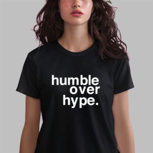 Justin Fields Wearing Humble Over Hype Shirt