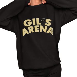 Kenyon Martin Sr Wearing Gils Arena Podcast Shirt
