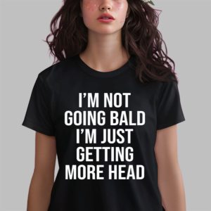 Kevin Durant Wearing I’m Not Going Bald I’m Just Getting More Head Shirt