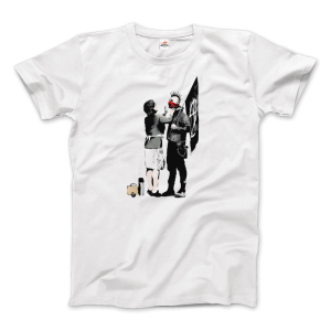 Banksy Anarchist Punk And His Mother Artwork T-Shirt