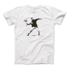 Banksy Flower Thrower Artwork T-Shirt