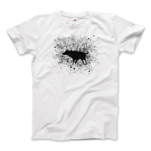 Banksy Wet Dog Splatter 2007 Street Art T-Shirt
