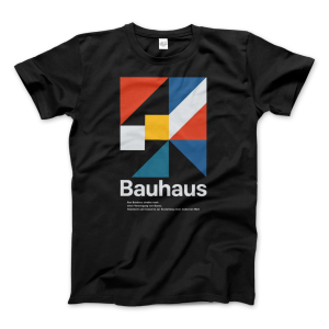 Bauhaus Modern Geometry Artwork T-Shirt
