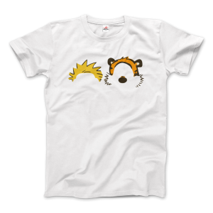 Calvin and Hobbes Faces Contour Tee