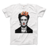 Frida Kahlo With Flowers Poster Artwork T-Shirt