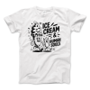Ice Cream & Human Souls – Vintage Cartoon Horror T-Shirt