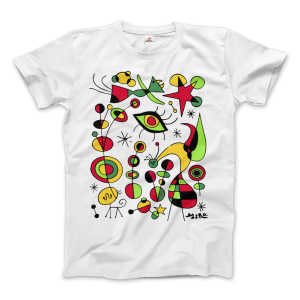 Joan Miro Peces de Colores (Colorful Fish) Art Tee