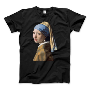 Johannes Vermeer – Girl with a Pearl Earring, 1665 Art T-Shirt