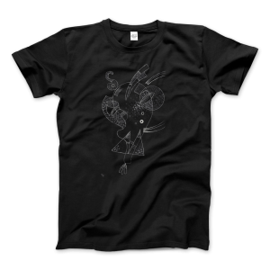 Kandinsky Figure Blanche (White Figure) 1938 Artwork T-Shirt