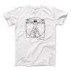 Leonardo Da Vinci, Vitruvian Man Sketch T-Shirt