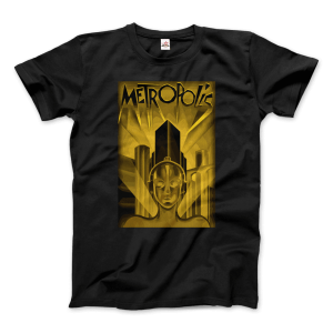 Metropolis – 1927 Movie Poster Reproduction in Oil Paint T-Shirt