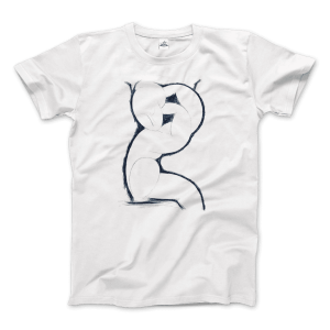 Modigliani – Caryatid Sketch Artwork T-Shirt