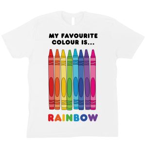 My Favourite Colour Is Rainbow Men’s T-Shirt