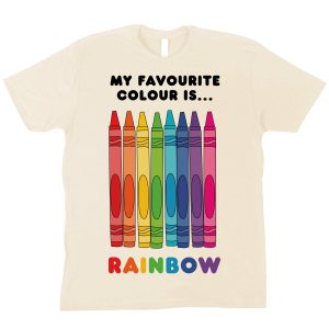 My Favourite Colour Is Rainbow Men’s T-Shirt