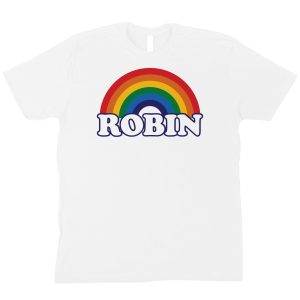 Personalised Rainbow Name Men’s T-Shirt