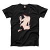 Takahashi Hiroaki – Nude Playing with a Cat, 1927 Artwork T-Shirt