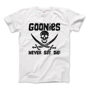 The Goonies Never Say Die Distressed Design T-Shirt