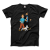 Tintin, Snowy and Captain Haddock Artwork T-Shirt