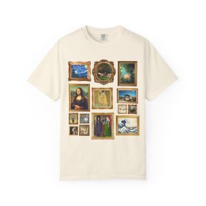 Art History Lover Tee Shirt Famous Paintings